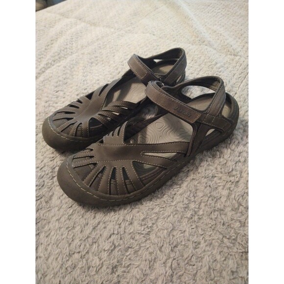 Jsport hiking summer outdoor ladies gray size 9 shoes - Picture 1 of 10